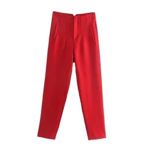 Women’s Elegant High - Waist Pencil Pants – Chic Office & Casual Streetwear Trousers | NovaLume Elegant Women's Fashion