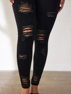 Women’s High - Waist Skinny Pencil Jeans – Bodycon Casual Long Denim Trousers | NovaLume Elegant Women's Fashion